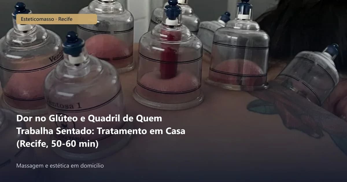 Dor no Glúteo e Quadril de Quem Trabalha Sentado: Tratamento em...