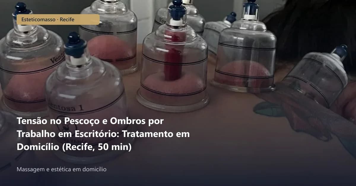Tensão no Pescoço e Ombros por Trabalho em Escritório: Tratamento...