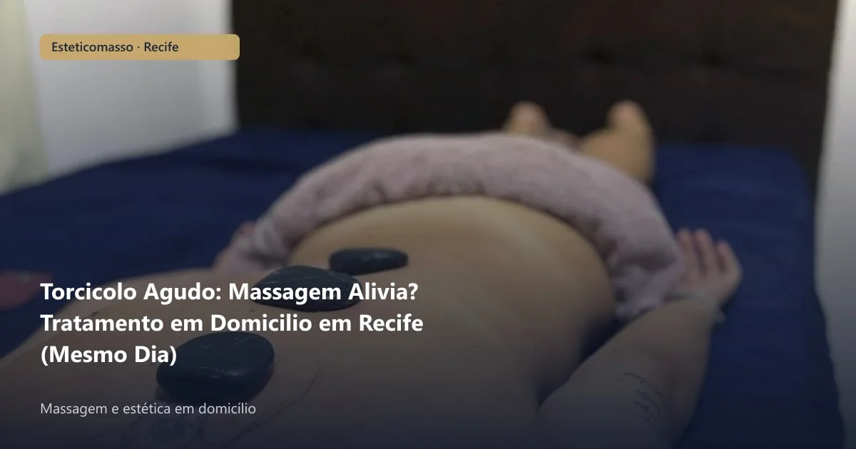 Torcicolo Agudo: Massagem Alivia? Tratamento em Domicilio em...